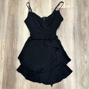 Black B Smart Double Layer Sun Dress